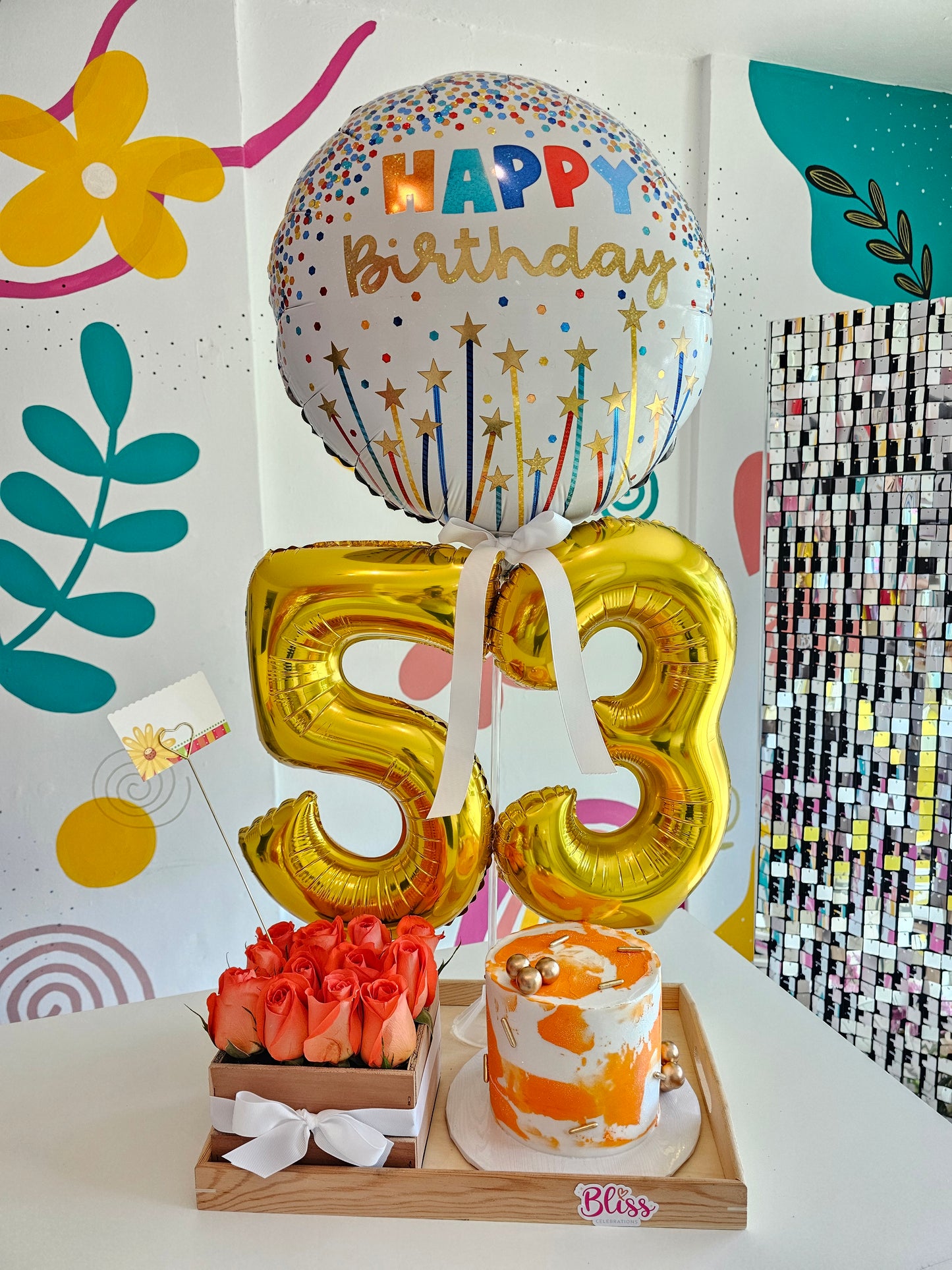 Bliss Birthday Tray