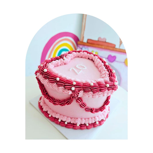 Bliss Heart & Vintage Cakes